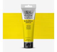 Winsor & Newton : Galeria : Acrylic Paint : 120ml : Lemon Yellow