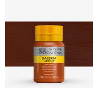 Winsor & Newton : Galeria : Acrylic Paint : 250ml : Burnt Sienna