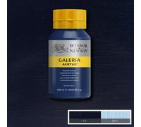 Winsor & Newton Acrylic Colour Galeria Series 1 500ml Bottle with Nozzle Cap – Prussian Blue Hue
