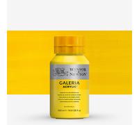 Winsor & Newton : Galeria : Acrylic Paint : 500ml : Cadmium Yellow Med Hue