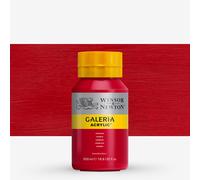 Winsor & Newton : Galeria : Acrylic Paint : 500ml : Crimson