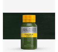 Winsor & Newton : Galeria : Acrylic Paint : 500ml : Olive Green