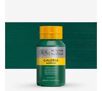 Winsor & Newton : Galeria : Acrylic Paint : 500ml : Permanent Green Deep