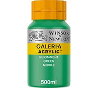 Winsor & Newton, Galeria Acrylic, Permanent Green Middle, 500ml
