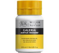 Winsor & Newton Acrylic Medium Galeria Glass Beads Texture Gel 250 ml