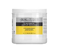 Winsor and Newton White Gesso Primer 1 litre - 1LTR