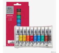 Winsor & Newton : Gouache Paint : 12ml : Set of 10