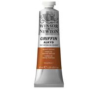 Winsor & Newton Alkyd Oil Colour Tube Griffin 37 ml Fast Drying Burnt Sienna