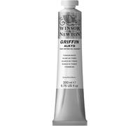Winsor & Newton Griffin 200ml Alkyd Fast Drying Oil Colour Tube - Titanium White
