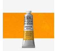 Winsor & Newton : Griffin : Alkyd Oil Paint : 37ml : Cadmium Yellow Deep Hue