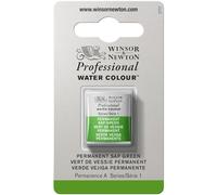 Winsor & Newton Half Pan Professional Water Colour, Permanent Sap Green