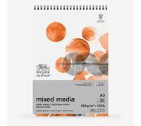 Winsor & Newton : Mixed Media Pad : 250gsm : 30 Sheets : A3