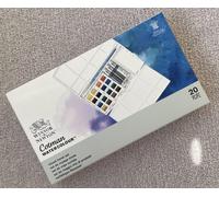 Winsor & Newton Cotman Water Colour Paints - 14 x 1/2 Napf, 16 Colours