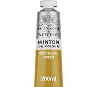 Winsor & Newton Oil Color Paint, AZO Yellow Green, 200 ml (Pack of 1)