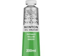Winsor & Newton Oil Paint, Phthalo Yellow Green, 200 ml (Pack of 1)