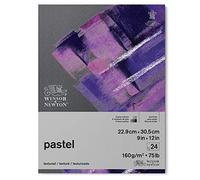 Winsor & Newton Pastel Paper, Grey Tones, 22,9 x 30,5 cm-24 Blatt Pastellpapier-Grautöne