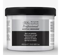Winsor & Newton : Professional : Acrylic Medium : Matt UV Varnish : 450ml