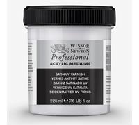 Winsor & Newton : Professional : Acrylic Medium : Satin UV Varnish : 225ml