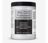 Winsor & Newton : Professional : Acrylic Medium : White Gesso Primer : 946ml