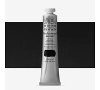 Winsor & Newton : Professional : Acrylic Paint : 200ml : Ivory Black