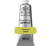 Winsor & Newton Professional Acrylic Paint, Cadmium Lemon, 60 ml Tube
