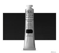 Winsor & Newton 2337331 200ml Professional Acrylic Colour Tube - Ivory Black