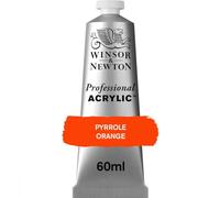 Winsor & Newton Professional Acrylic Paint, Pyrrole Orange, 60 ml Tube