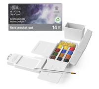 Winsor & Newton Professional Artists Quality Watercolour Field Box Set (WHITE)