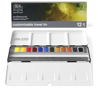 Winsor Newton Professional Watercolour Art Paint Sets Half Pans Tubes Artist
