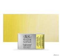Winsor & Newton Professional Watercolour Full Pan Lemon Yellow Paint For Artists