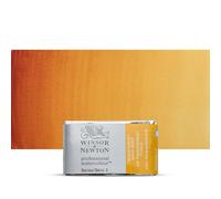 Winsor & Newton : Professional Watercolour : Full Pan : Transparent Gold Deep