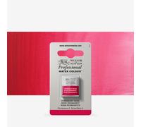Winsor & Newton : Professional Watercolour : Half Pan : Permanent Rose