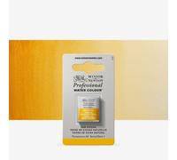 Winsor & Newton : Professional Watercolour : Half Pan : Raw Sienna