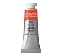 Winsor & Newton Professional Watercolour Paint, Artist Quality, Finest Pigments, Cadmium Scarlet, 14 ml Tube