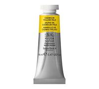 Winsor & Newton Professional Watercolour Paint, Artist Quality, Finest Pigments, Cadmium Yellow Pale, 14 ml Tube
