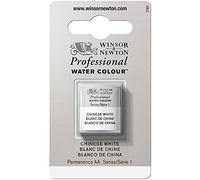 Winsor and Newton Professional Watercolour Half Pans - CHINESE WHITE