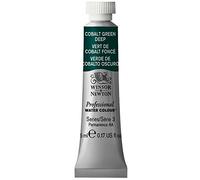 Winsor & Newton Professional Watercolour Paint, Artist Quality, Finest Pigments, Cobalt Green Deep, 5ml Tube