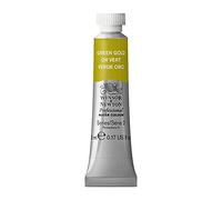 Winsor & Newton Professional Watercolour Paint, Artist Quality, Finest Pigments, Green Gld, 5ml Tube