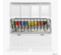 Professional Watercolour Tube Travel Tin - 12 Tubes