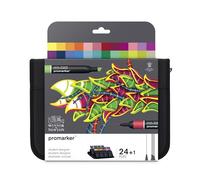 W&N Promarker 24 In Wallet Student Set