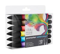 Winsor & Newton Watercolor Marker 290001 Multi-colored Pack of 12