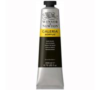 Winsor & Newton Series 1 200ml Tube Galeria Acrylic Colour - Mars Black
