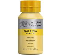 Winsor & Newton Series 1 500ml Bottle Galeria Acrylic Colour with Nozzle Cap - Naples Yellow,GAL 2150422