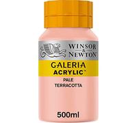 Winsor & Newton Acrylic Paint - Galeria Series 1 - 500ml Bottle with Nozzle Cap - Pale Terracotta
