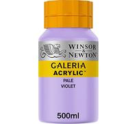 Winsor & Newton Series 1 500ml Bottle Galeria Acrylic Colour with Nozzle Cap - Pale Violet,WN2150444