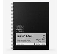Winsor & Newton : Spiral Sketch Book : 170gsm : 50 Sheets : A3