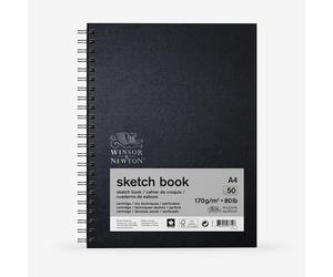 Winsor & Newton : Spiral Sketch Book : 170gsm : 50 Sheets : A4