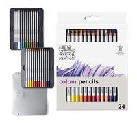 Winsor & Newton Studio Collection Colouring Pencils, 24 Soft Core Drawing Pencils, Premium Artist Quality, for Sketching, Blending, Shading and Layering