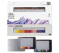 Winsor & Newton Studio Collection Colouring Pencils, 48 Soft Core Drawing Pencils, Premium Artist Quality, for Sketching, Blending, Shading and Layering