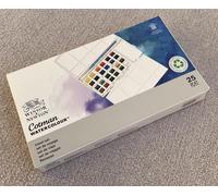Winsor & Newton, Cotman Watercolour 'Travel Set', 24 x Half Pans + 1 x Cotman W